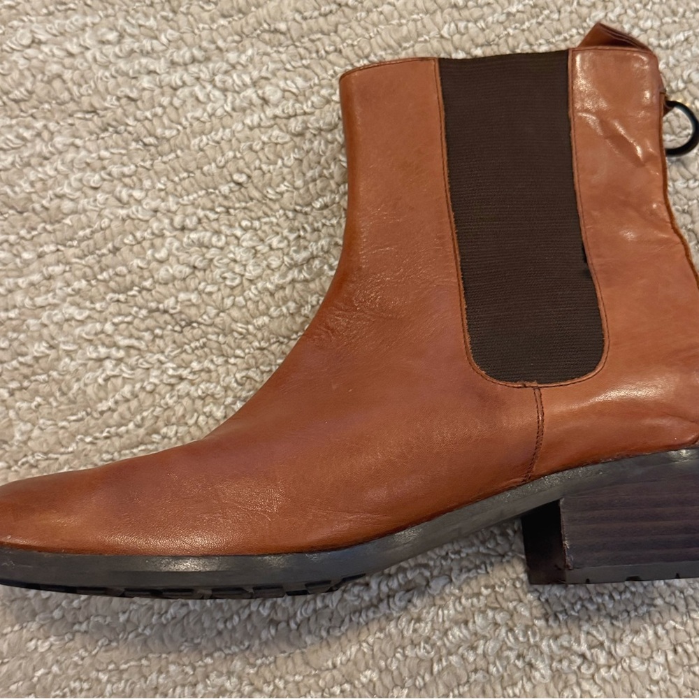 Cole Haan Nike Air Leather Ankle Boots - Picture 4 of 5